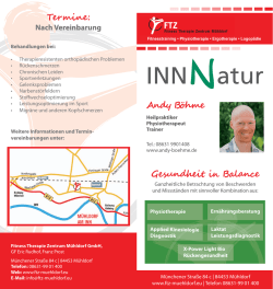 Flyer Heilpraktiker Andy B&ouml;hme
