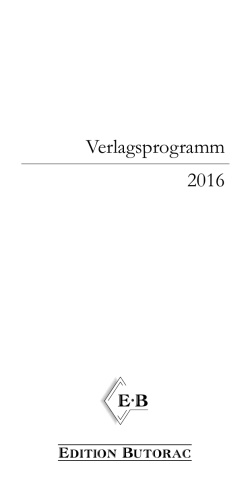Verlagsprogramm 2015 - Ice-LanD Music