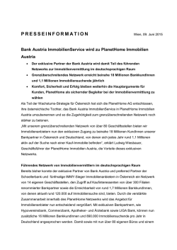 PlanetHome erhält Kunden-Innovationspreis 2015