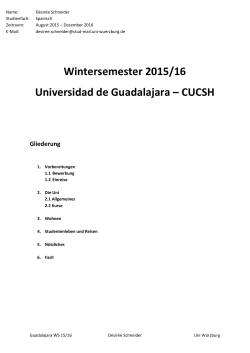 Guadalajara 2015/16 (Spanisch)