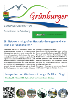 Integration und Wertevermittlung