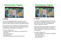 Faszination Papier Faszination Papier