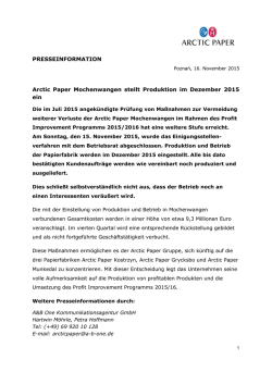 Drucken - Arctic Paper