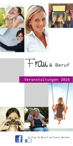 „Frau und Beruf“ wird 2016 - Zur Startseite von ahaus.de