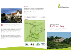 Infomaterial der Tanne