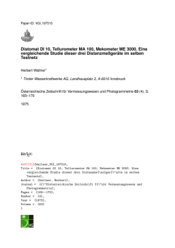 Distomat DI 10, Tellurometer MA 100, Mekometer ME 3000. Eine