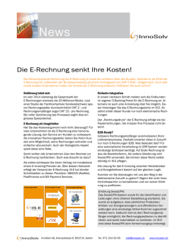 Einf&uuml;hrung lohnt sich E-Rechnung als Imagefaktor