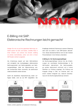 E-Billing mit SAP: Elektronische Rechnungen leicht gemacht!