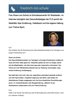 Interview mit Rose