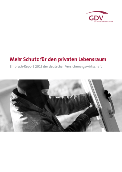 Einbruch-Report 2015