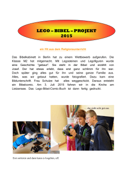 Lego-Bibel-Projekt - Stephanus
