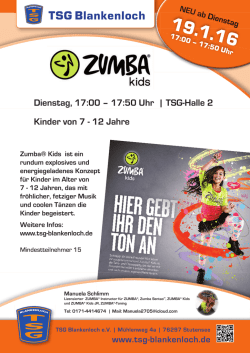 Dienstag, 17:00 &ndash; 17:50 Uhr