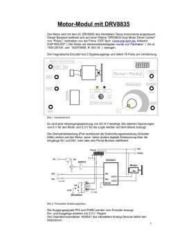 Motor-Modul mit DRV8835