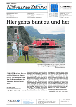 Hier gehts bunt zu und her