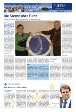 Die Sterne &uuml;ber Fulda