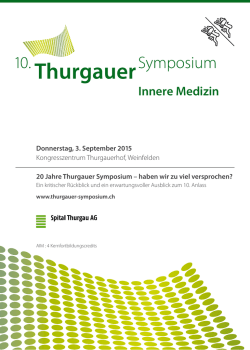 Symposium Innere Medizin