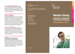 Medizin Dialog - Klinikum Freising