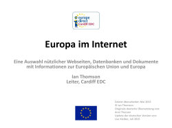 Europa im Internet