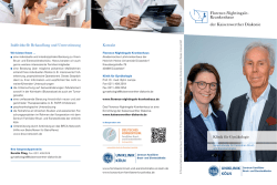 Sprechstunde für familiären Brust- und Eierstockkrebs