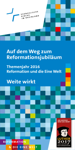 Weite wirkt - Evangelische Kirche im Rheinland – EKiR.de