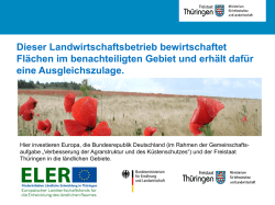 Dieser Landwirtschaftsbetrieb bewirtschaftet Fl&auml;chen im
