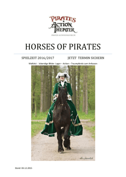 Horses Of Pirates &ndash; Final Facts Blanko
