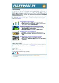 Fernbusse.de-Newsletter Januar 2016