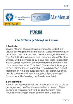 MaiMonat März 2016 - Maimonides
