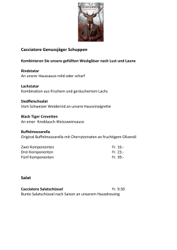 Immer frisch, immer authentisch