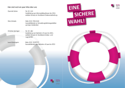Hier sind noch ein paar Infos &uuml;ber uns: