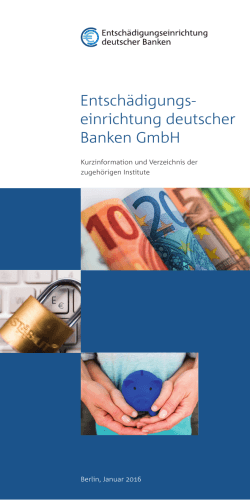 Entschädigungs - Bundesverband deutscher Banken