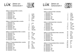 word 06 - 07 Zählen