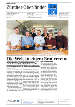 Die Welt in einem Brot vereint - voir-et