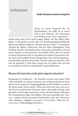 Im Restaurant - CONBOOK Verlag