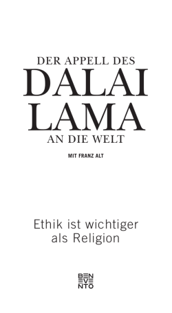 Ethik ist wichtiger als Religion
