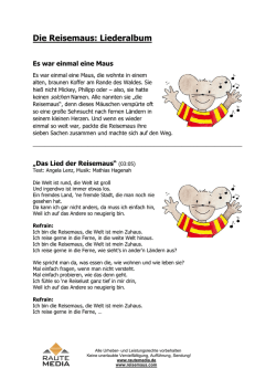 Liedtext als PDF