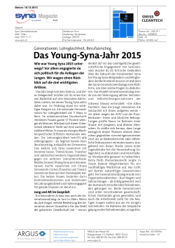 Das Young-Syna-Jahr 2015