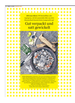 Gut verpackt und satt gewickelt - Migros