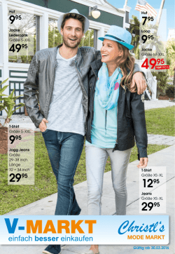 Hut Loop Jacke Gr&ouml;&szlig;e M - XXL T-Shirt Gr&ouml;&szlig;e XS - XL - V