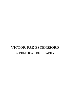victor paz estenssoro - Víctor Paz Estenssoro (1907