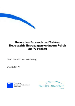 Generation Facebook und Twitter - Paulus