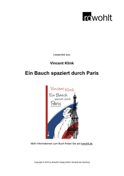 Ein Bauch spaziert durch Paris