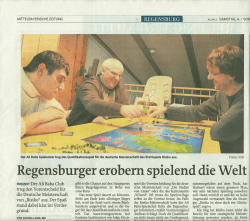 Regensburger erobern spielend die Welt