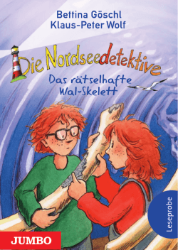 zur Leseprobe  - Die Nordseedetektive