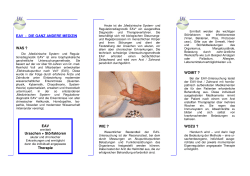 EAV - DIE GANZ ANDERE MEDIZIN WAS ? WIE ? WOMIT ? WOZU