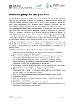 PDF, 2 Seiten, 379 kB - Kantonales Labor Zürich