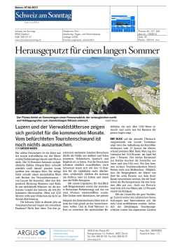 Herausgeputzt f&uuml;r einen langen Sommer