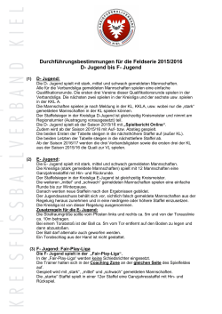 Durchführungsbestimmungen KFV Kiel 2015 D-bis-F