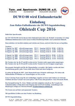 Ohlstedt Cup 2016