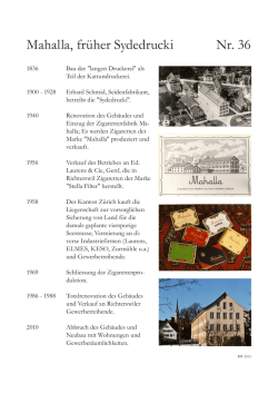 Mahalla, früher Sydedrucki Nr. 36